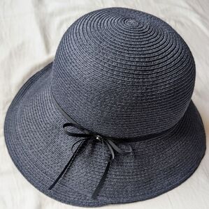 Elegant Blue Women's Sun Hat